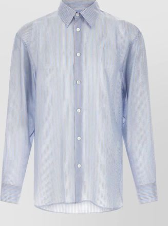 Dries Van Noten cupro classic shirt