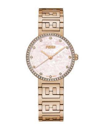 Fendi Fendi Womens Forever Fendi Diamond Watch