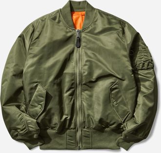 Alpha Industries Men s MA-1 Heritage Bomber Jacket Sage Green