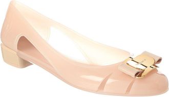 Ferragamo Ferragamo New Vara Jelly Ballet Flat
