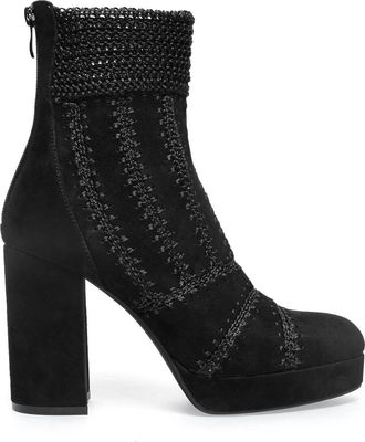 Silent D Womens Yasmin Boot In Black Suede