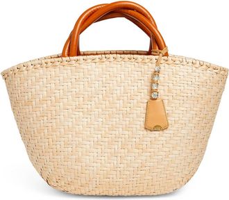 Rodo Amy Wicker Tote Bag