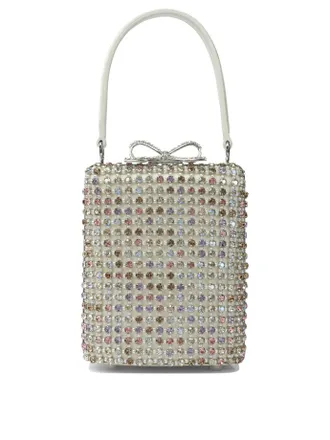 Self Portrait Mini-Handtasche mit mehreren Kristallen