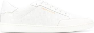 Saint Laurent Mens Court Classic Sl/10 Leather Sneakers