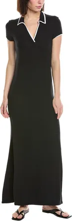 ATM Anthony Thomas Melillo Ribbed Maxi Sheath Dress