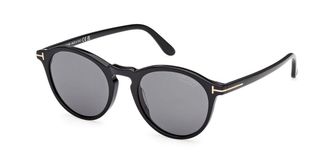 Tom Ford FT0904 AURELE Polarized 01D Mens Sunglasses Black Size 50