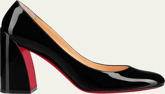 Christian Louboutin 85mm Miss Sab Patent Pumps