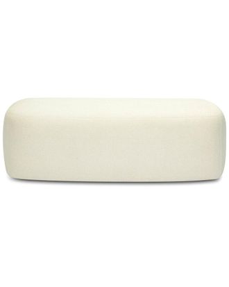TOV Furniture Graceland Faux Mohair Bench