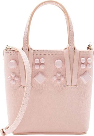 Christian Louboutin Empire Spike Cabata N/S Mini Tote (Authentic Pre-Loved)