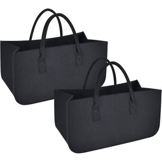 OEM Bolsa Para Transportar Le&ntilde;a, 2 Cestas Para Le&ntilde;a De Chimenea, Cesta Para Le&ntilde;a, Bolsa De Almacenamiento Para Peri&oacute;dicos, Cestas De Picnic, Juguetes, Fab