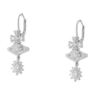 Vivienne Westwood Womens Masha Earrings - Vivienne Westwood Metal Silver Jewelry-Watches