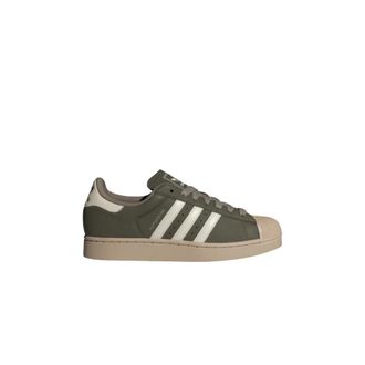 adidas Superstar II Schoenen - Heren - Skateschoenen - Groen - 41 1/3 EU - Leer - Fitness