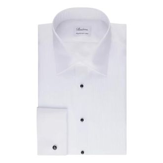 Stenstr&ouml;ms Elegant Slim Fit Tuxedo Shirt - Heren - Zakelijke Overhemden - Wit - 3XL - Katoen - Overhemden