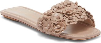 Stuart Weitzman Meadow Slide Sandal in Fawn at Nordstrom Rack, Size 4.5