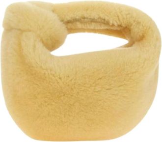 Bottega Veneta Borsa Mini Pre-owned Vintage in Pelliccia - - Pre-owned - Donna - Giallo - ONE SIZE