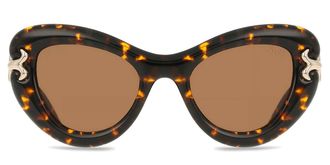 Pucci Emilio Pucci EP0212 52E Womens Sunglasses Tortoiseshell Size 50