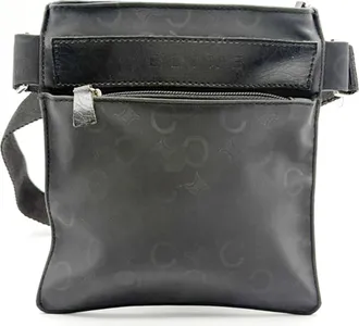 Celine Macadam Waist Nylon Black Canvas Backpack Bag (Pre-Owned)