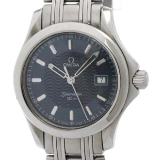 Omega Pre-owned Watches, female, Blue, Size: ONE SIZE Pre-owned Vintage Watch