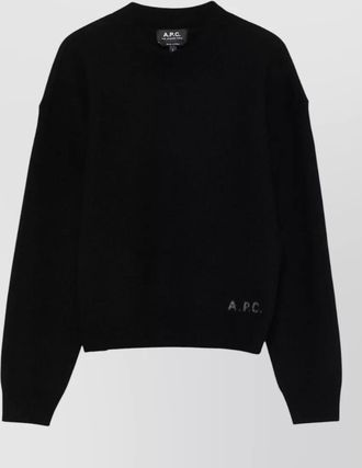 A.P.C. knit blazer jacket ribbed cuffs hem