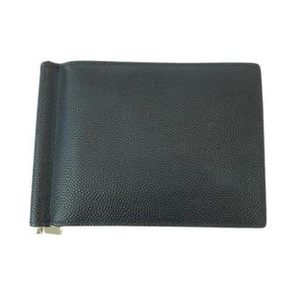 Saint Laurent Pre-owned Wallets, male, Black, Size: ONE SIZE Pre-owned Paris Leather Card Case