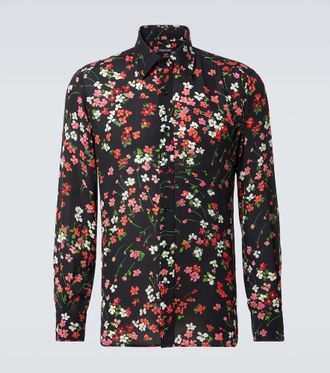 Tom Ford Floral silk shirt