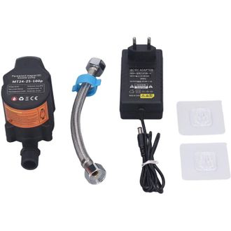 OEM Bomba De Refuerzo De Presi&oacute;n De Agua Autom&aacute;tica De 100 W Cc 24 V Para Ducha De Hogar, Cocina Y Jard&iacute;n -crezuo