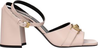 Versace Mujers Sandalias Piel Rosa/Suela Rosa