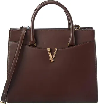 Versace Large Leather Tote
