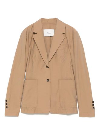 Tela Poesia blazer - Brown