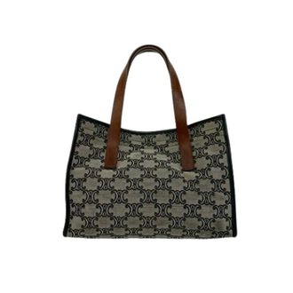 Celine Pre-owned Tote Bags, female, Gray, Size: ONE SIZE Pre-owned Vintage Tote Bag