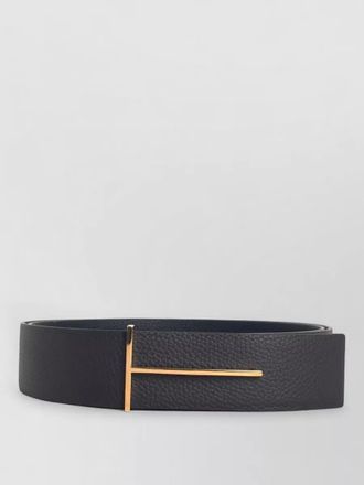 Tom Ford reversible leather belt adjustable length textured