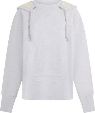Maison Margiela Hooded Sweatshirt - Dames - Hoodies - Grijs - L - Katoen - Hoodies & sweatvesten