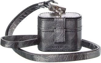 Givenchy Logo Leather Airpod Case