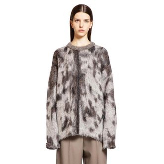 The Attico Kota Cheetah Printed Fluid Satin Shirt ab 784,00