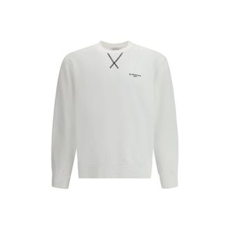 Givenchy White Cotton Mens Sweatshirt
