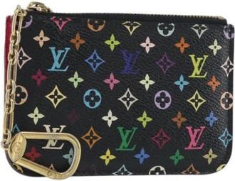 Louis Vuitton Pre-owned Wallets, female, Multicolor, Size: ONE SIZE Pre-owned Vintage Canvas Wallet