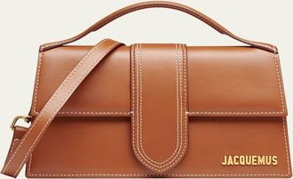 Jacquemus Le Grand Bambino Leather Crossbody Bag