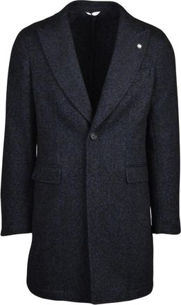 Manuel Ritz Jassen, Heren, Blauw, 2Xl, Polyester, Cappotto