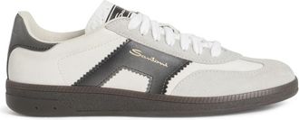 Santoni DBS Oly Sneaker - Dames - Sneakers - Wit - 39 EU - Leer - Schoenen