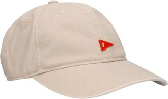 For&eacute;t Accessoires, Heren, Beige, ONE Size, Katoen, Flag Washed Cap
