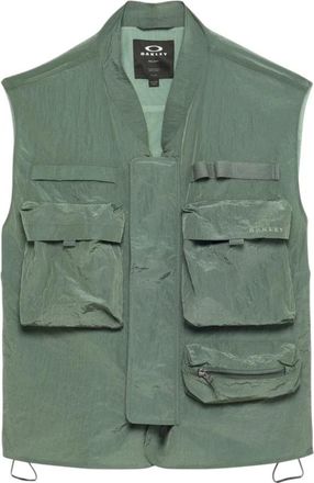 Oakley Reserve Momento Vest - Heren - Bodywarmers - Groen - L - Nylon - Jassen