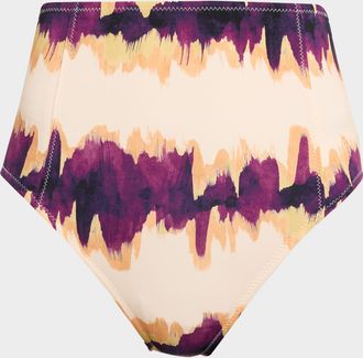 Ulla Johnson Zahara High-Waist Bikini Bottoms