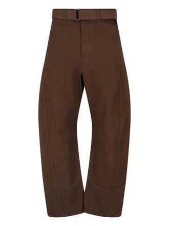 Christophe Lemaire Pantaloni Ampi Cintura