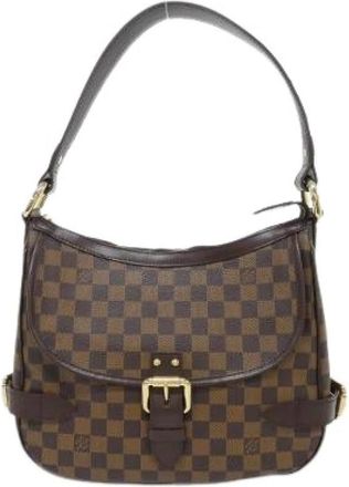 Louis Vuitton Pre-owned Shoulder Bags, male, Brown, Size: ONE SIZE Pre-owned Damier Highbury Shoulder Bag