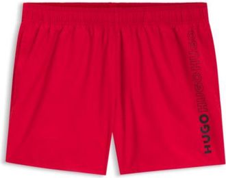 HUGO BOSS Swim shorts with repeated logos