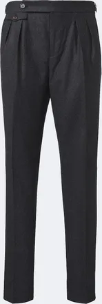 Brunello Cucinelli Virgin wool flannel slim pants