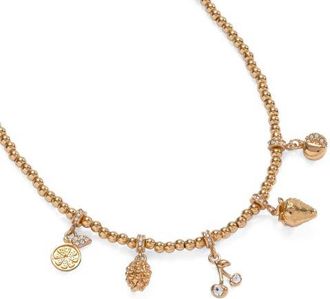 Alex and Ani Summer Fruits Charm Necklace in Gold at Nordstrom