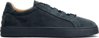 Tod's Navy Blue Round Toe Sneakers