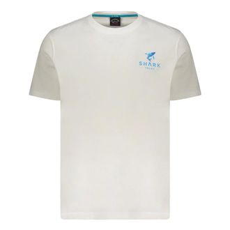 Paul & Shark Camiseta con parche de logo - Tops - Hombre - Blanco - L
