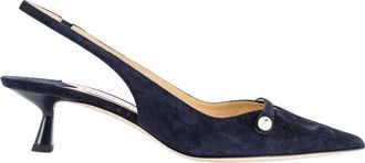 Jimmy Choo London Pumps, female, Blue, Size: 10 US Amita 45 Slingback